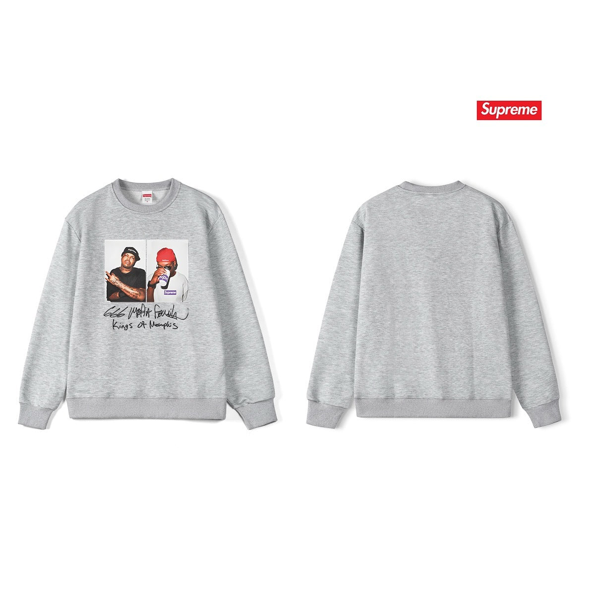Supreme Unisex Casual Sweatshirt