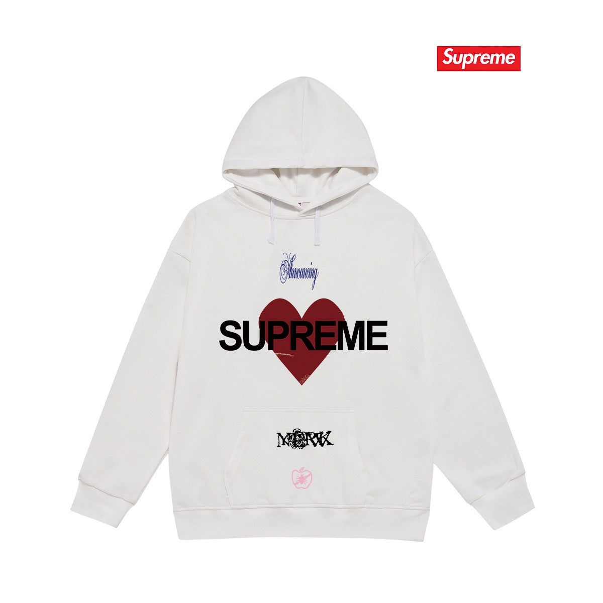 Supreme Unisex Casual Hoodie