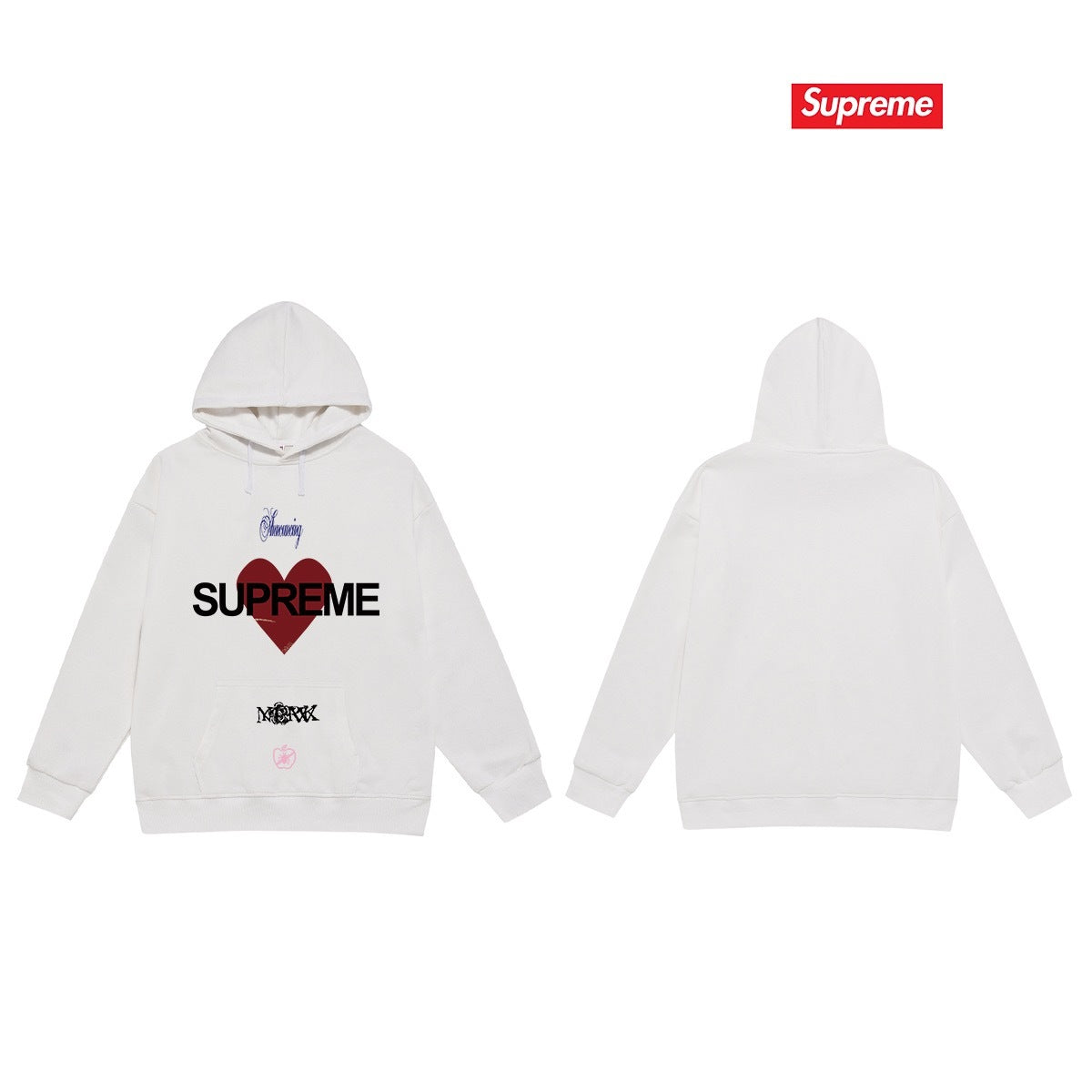 Supreme Unisex Casual Hoodie