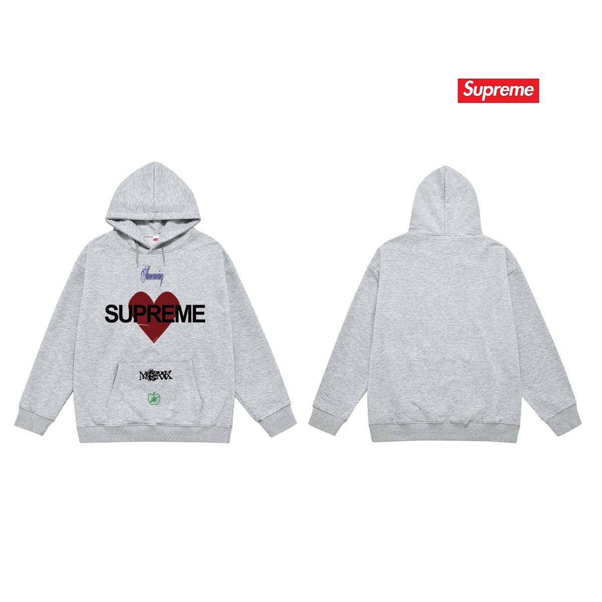 Supreme Unisex Casual Hoodie