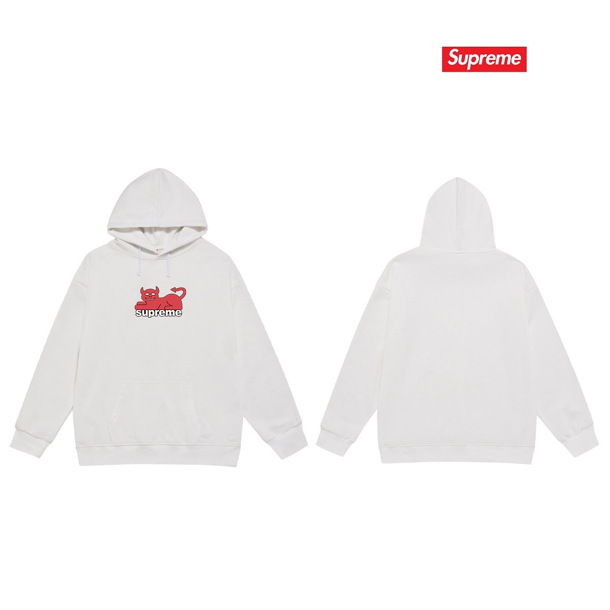 Supreme Unisex Casual Hoodie