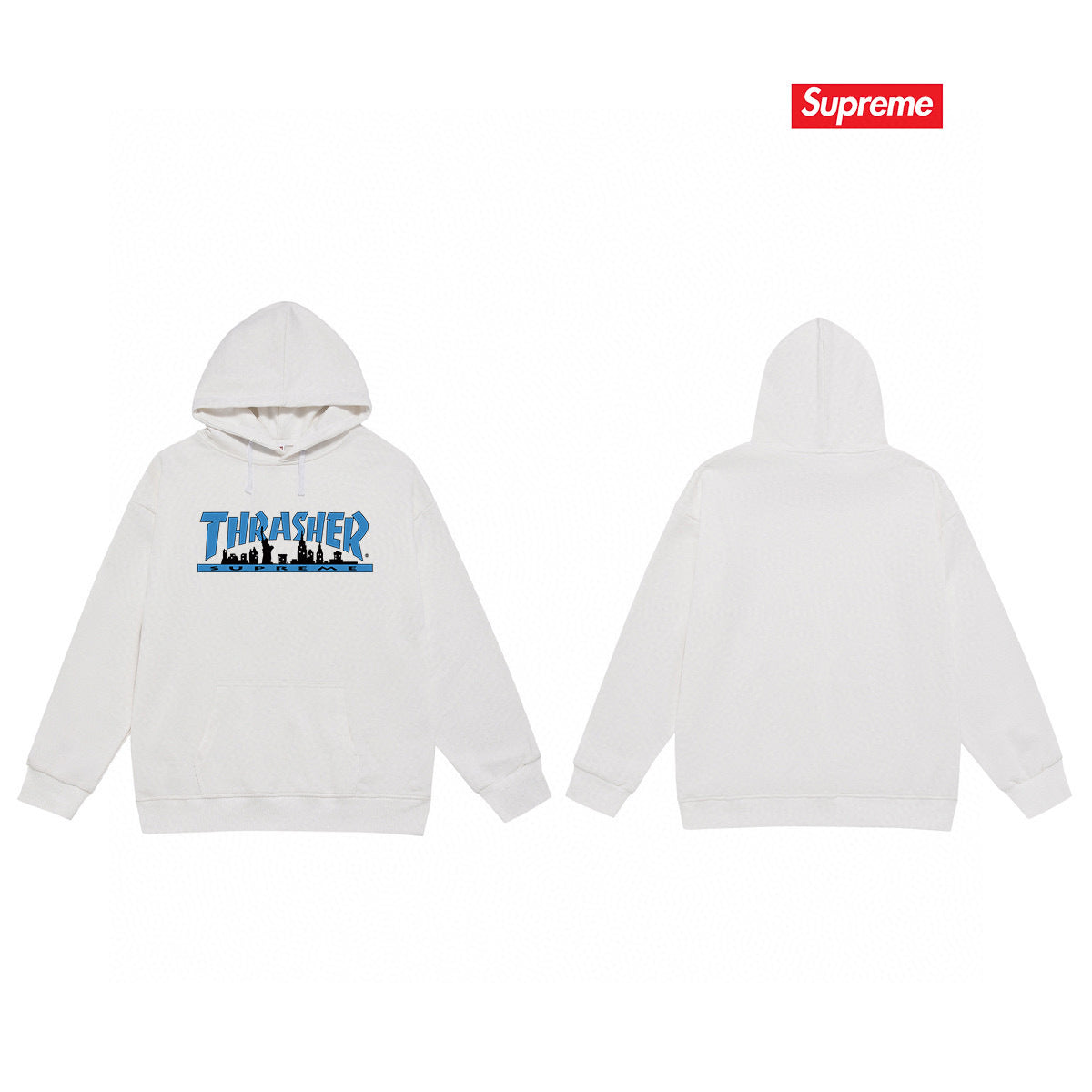 Supreme Unisex Casual Hoodie