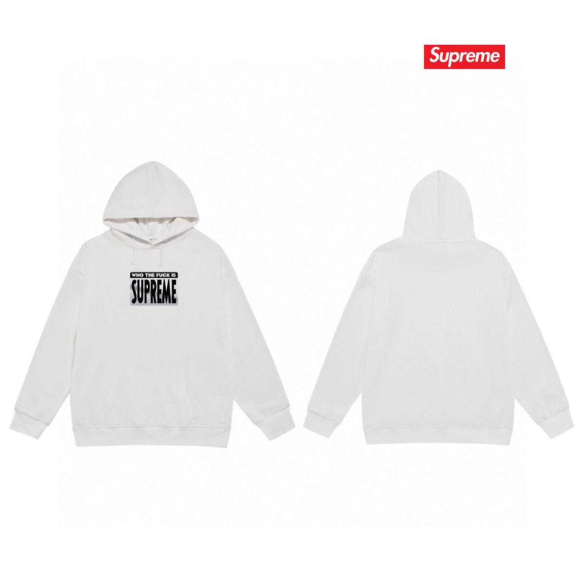 Supreme Unisex Casual Hoodie