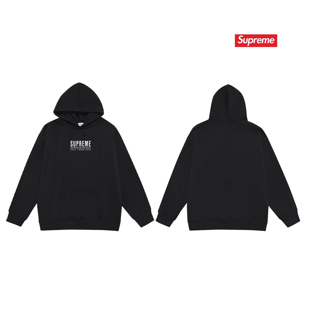 Supreme Unisex Casual Hoodie