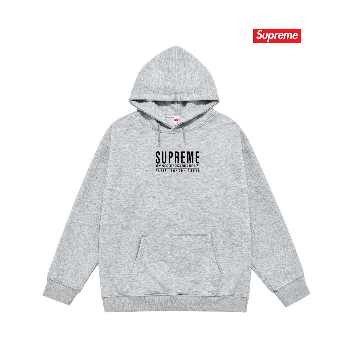 Supreme Unisex Casual Hoodie