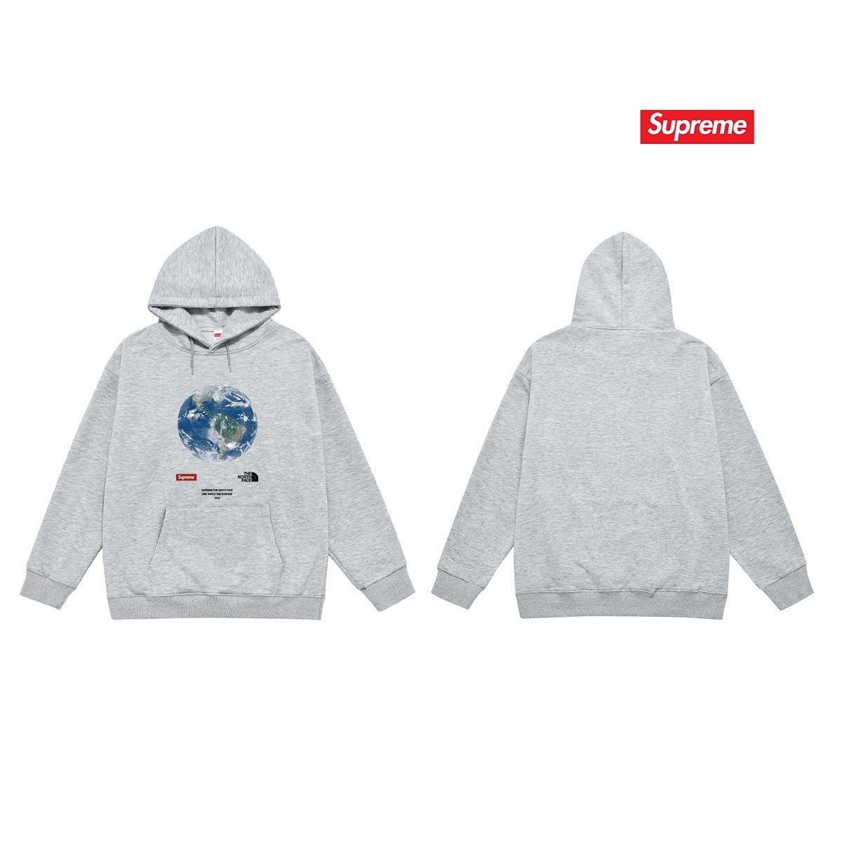 Supreme Unisex Casual Hoodie