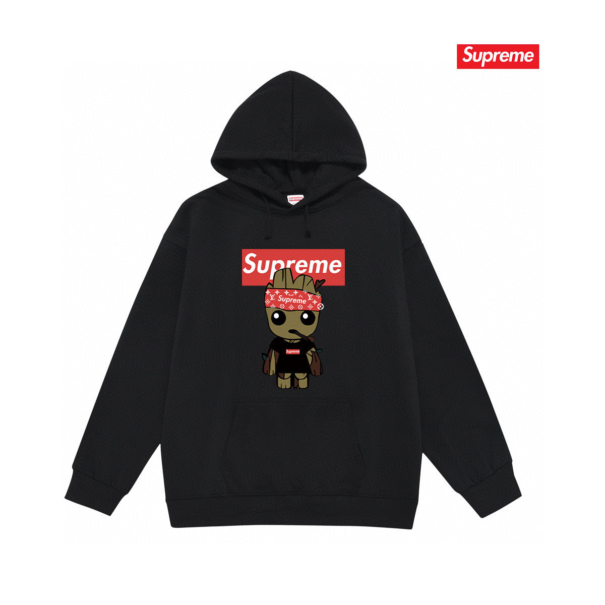 Supreme Unisex Casual Hoodie