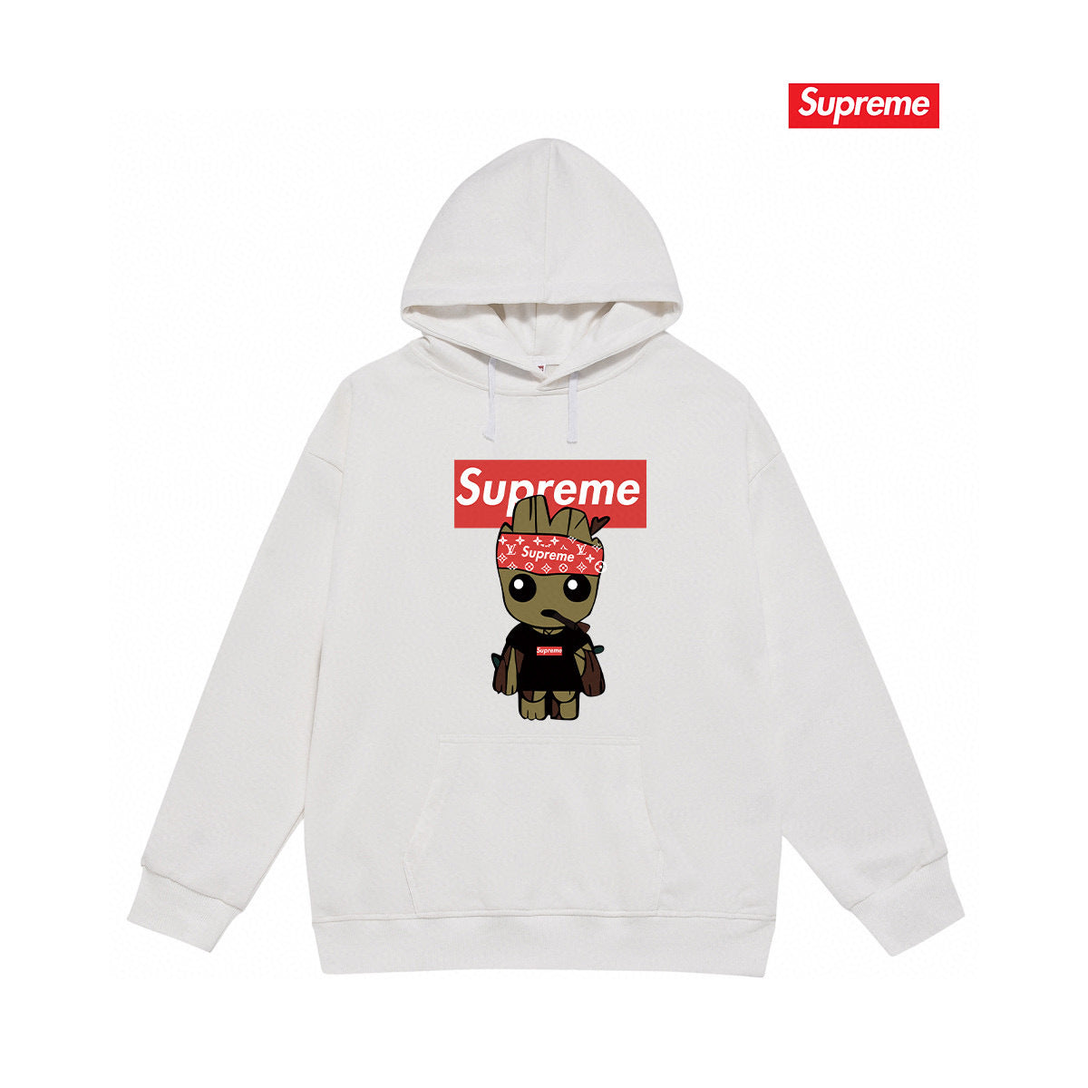 Supreme Unisex Casual Hoodie