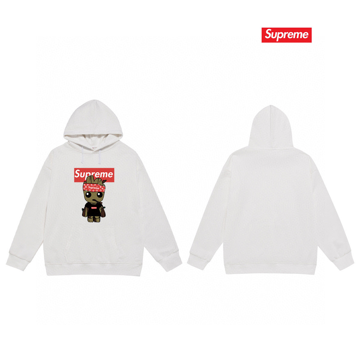 Supreme Unisex Casual Hoodie