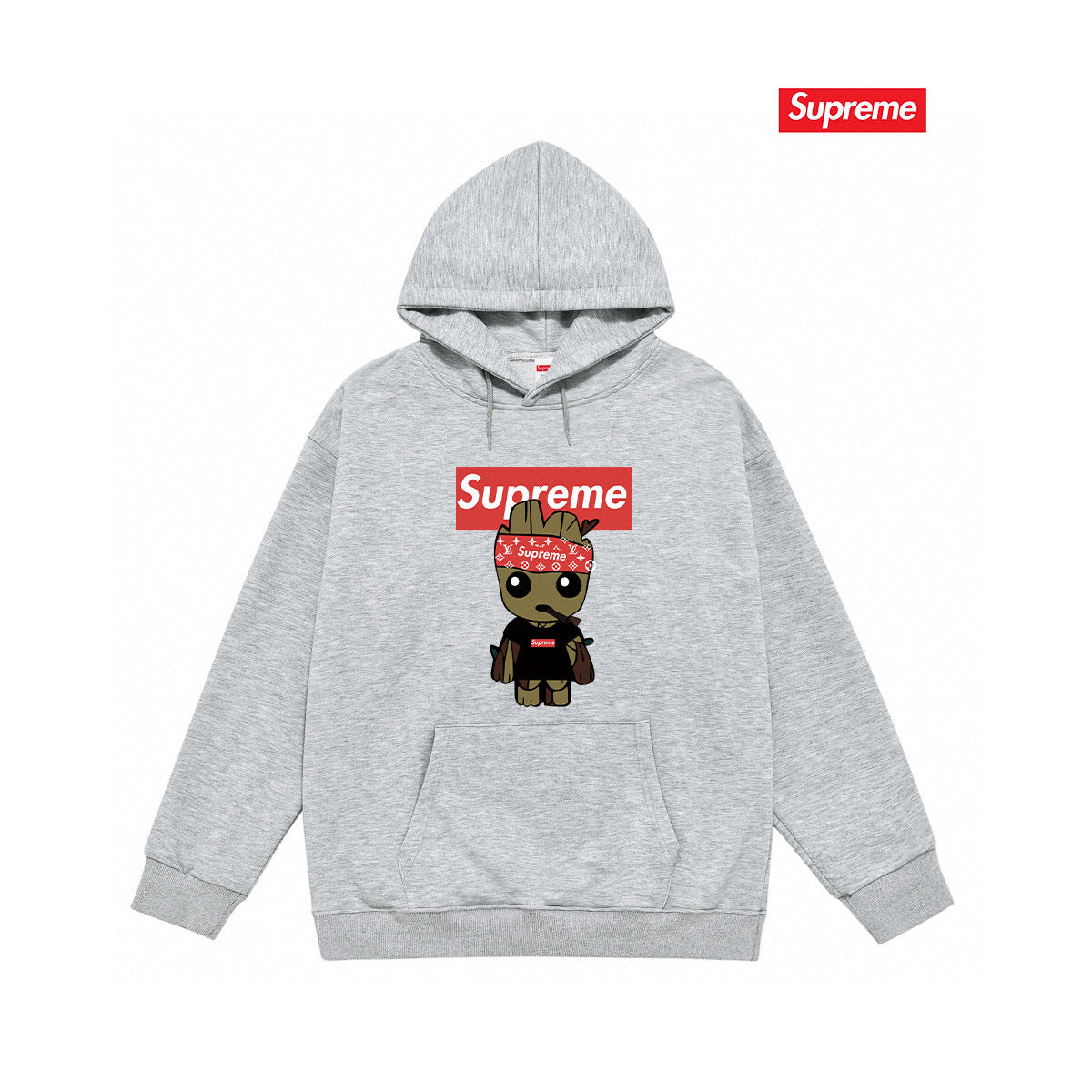 Supreme Unisex Casual Hoodie