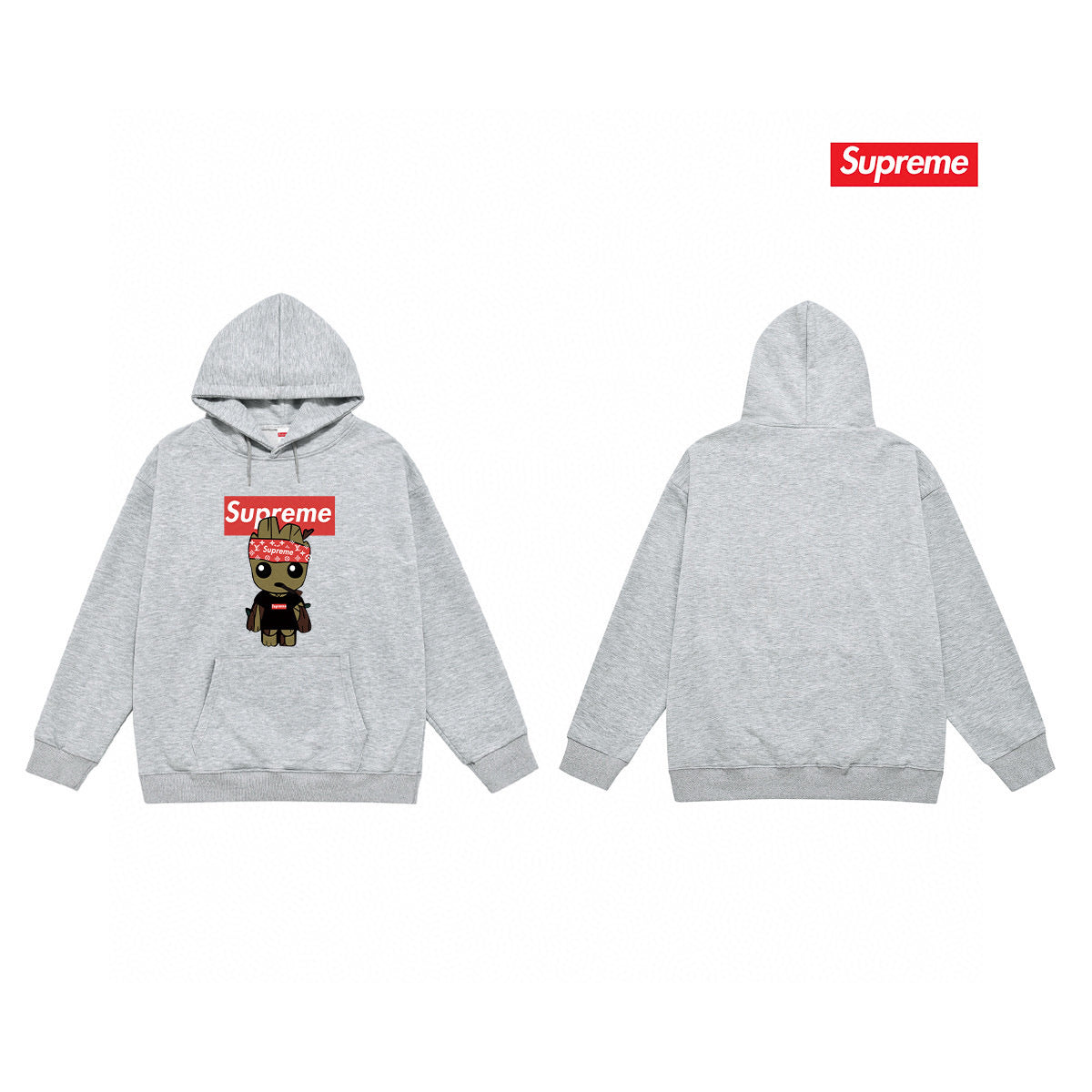 Supreme Unisex Casual Hoodie
