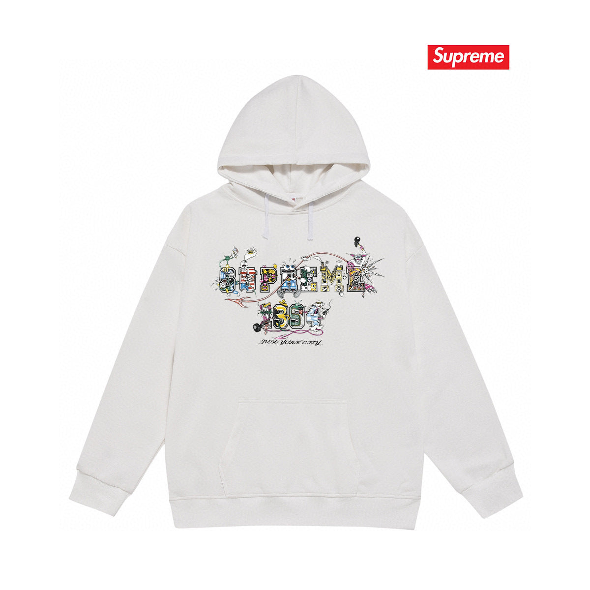 Supreme Unisex Casual Hoodie