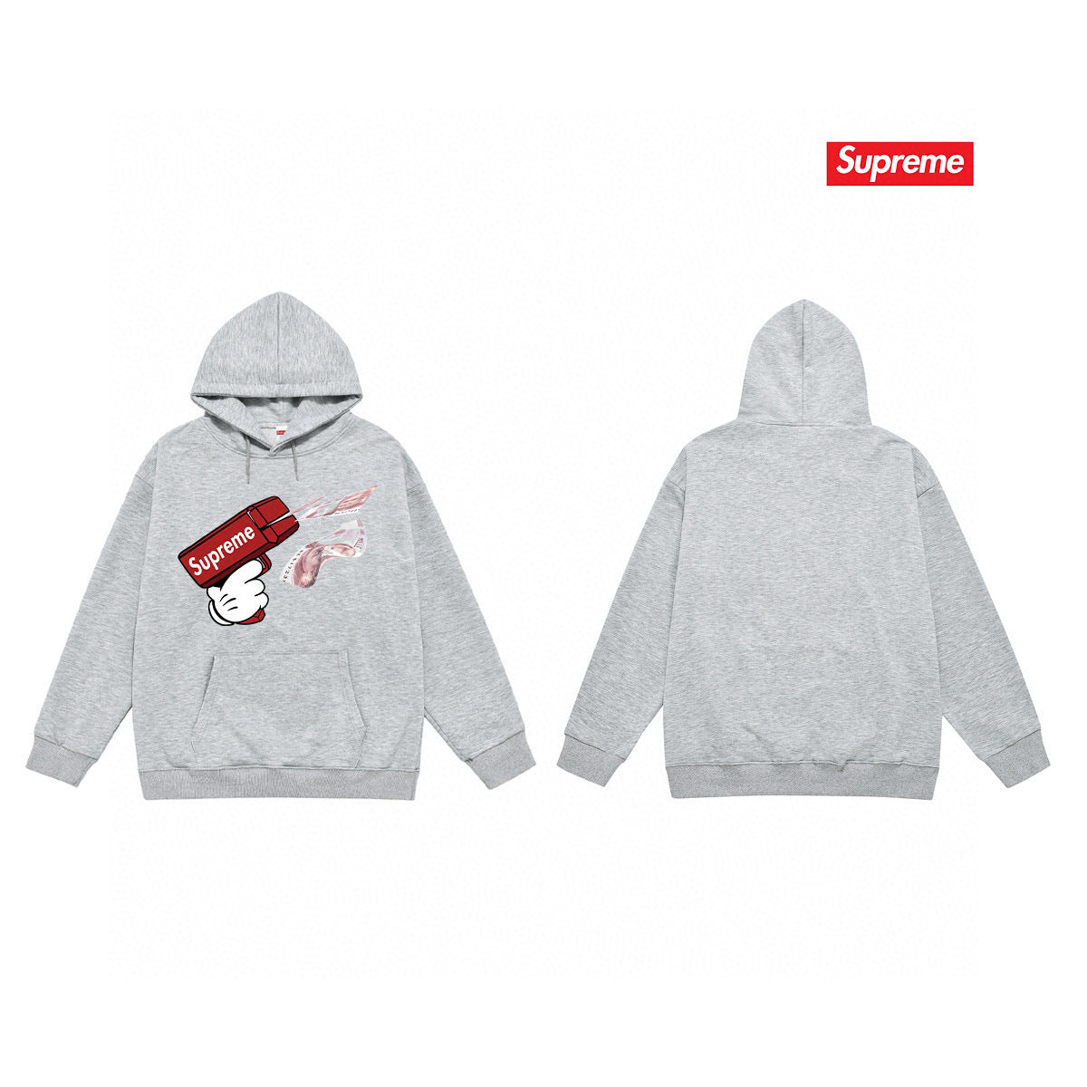 Supreme Unisex Casual Hoodie