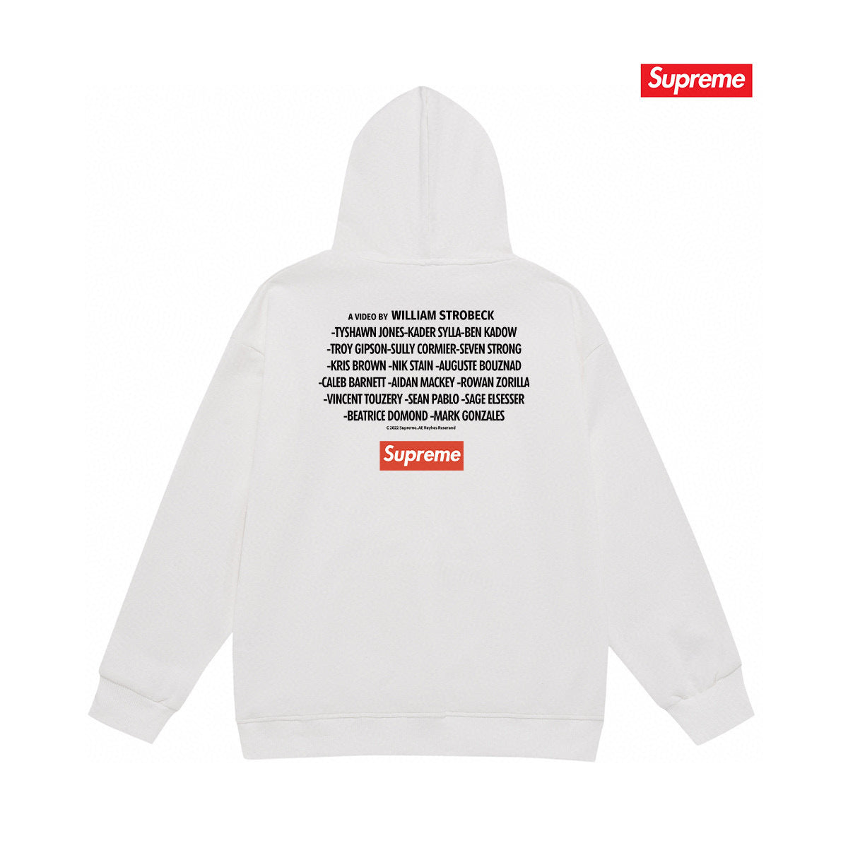 Supreme Unisex Casual Hoodie