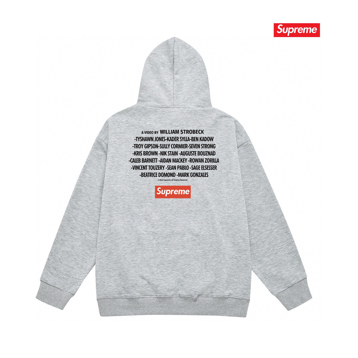 Supreme Unisex Casual Hoodie