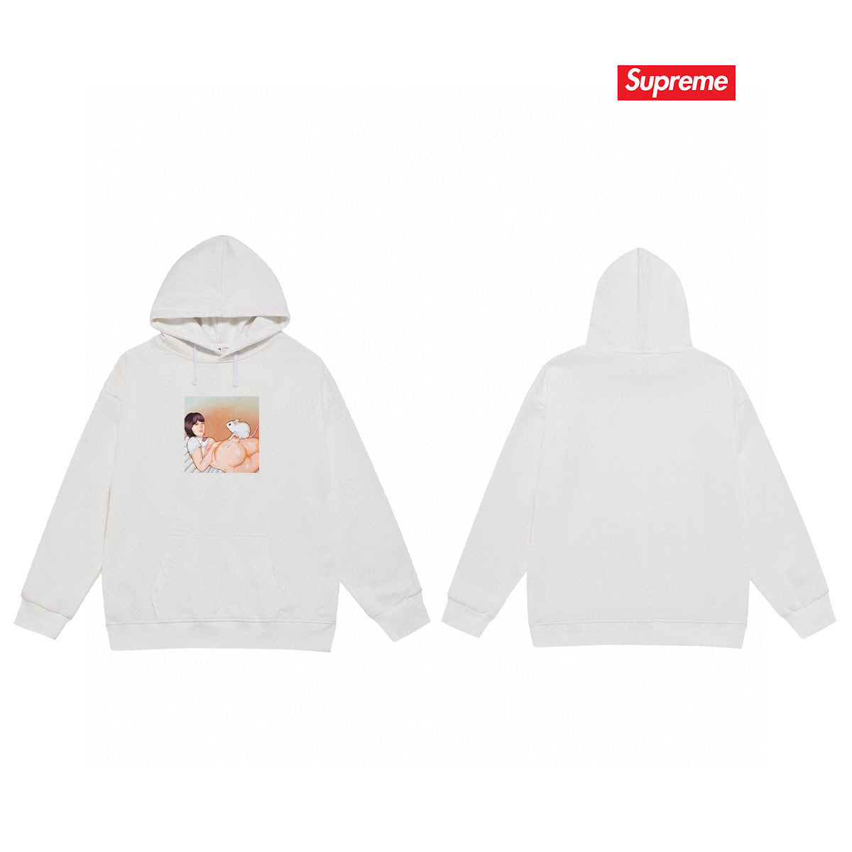Supreme Unisex Casual Hoodie
