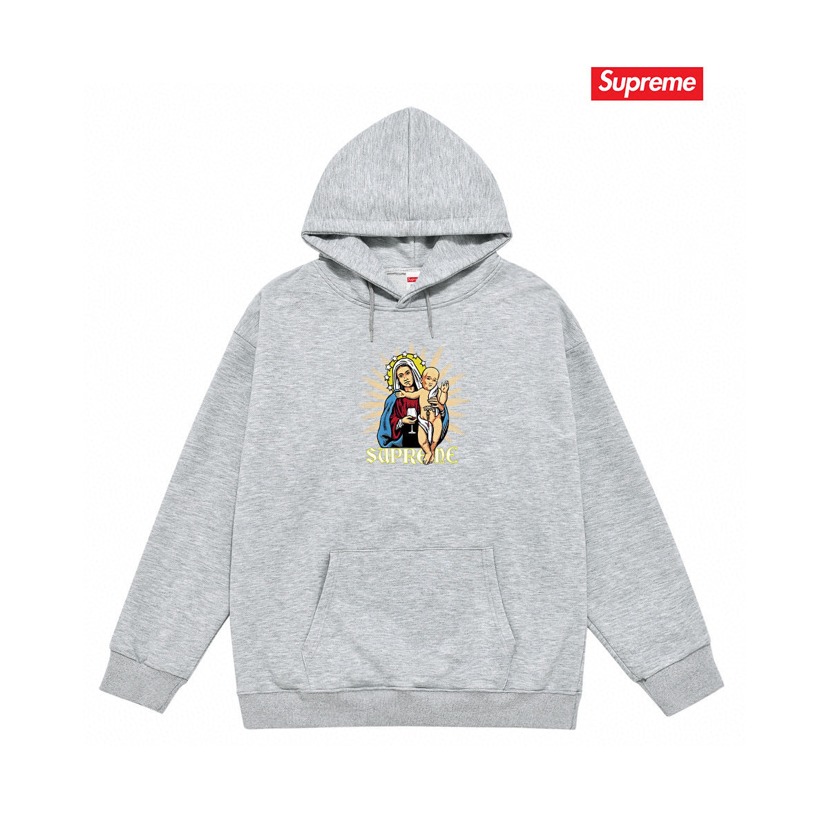 Supreme Unisex Casual Hoodie