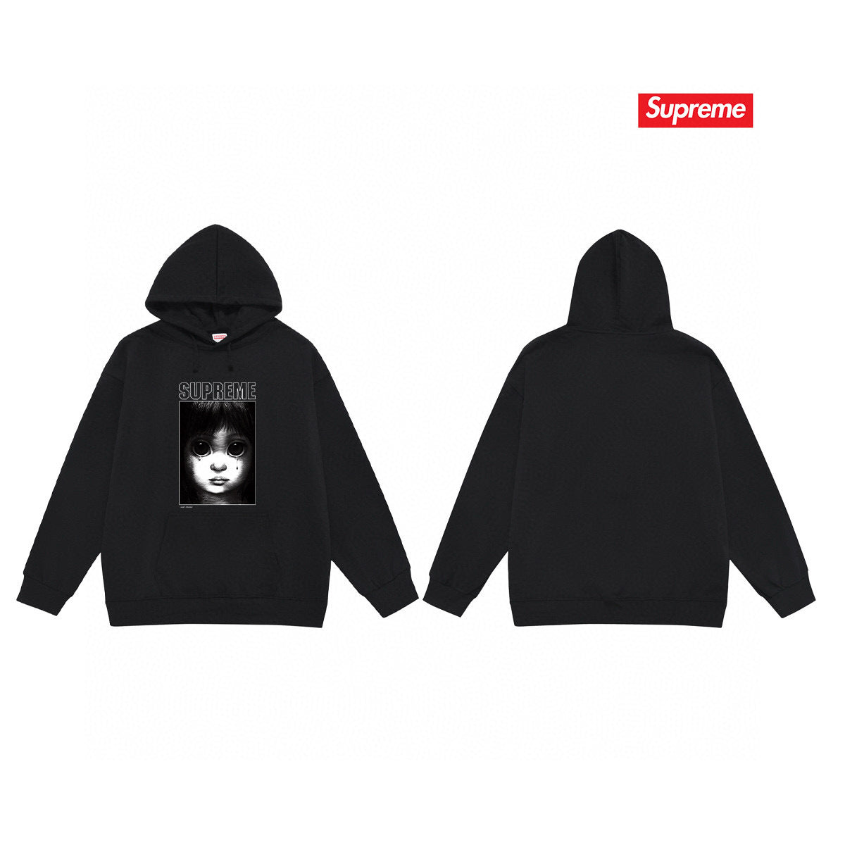 Supreme Unisex Casual Hoodie