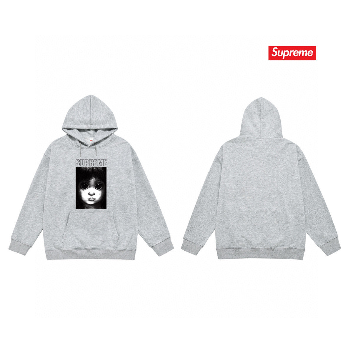 Supreme Unisex Casual Hoodie