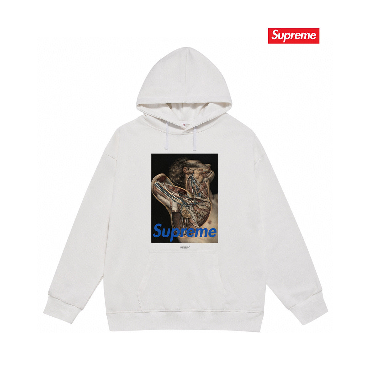 Supreme Unisex Casual Hoodie
