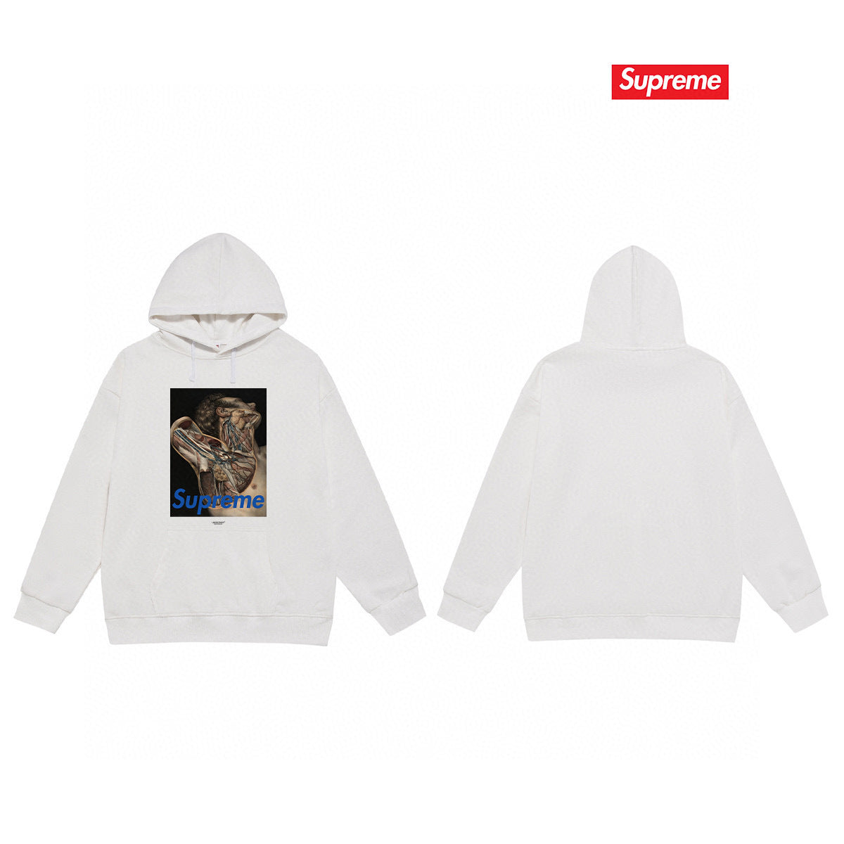 Supreme Unisex Casual Hoodie
