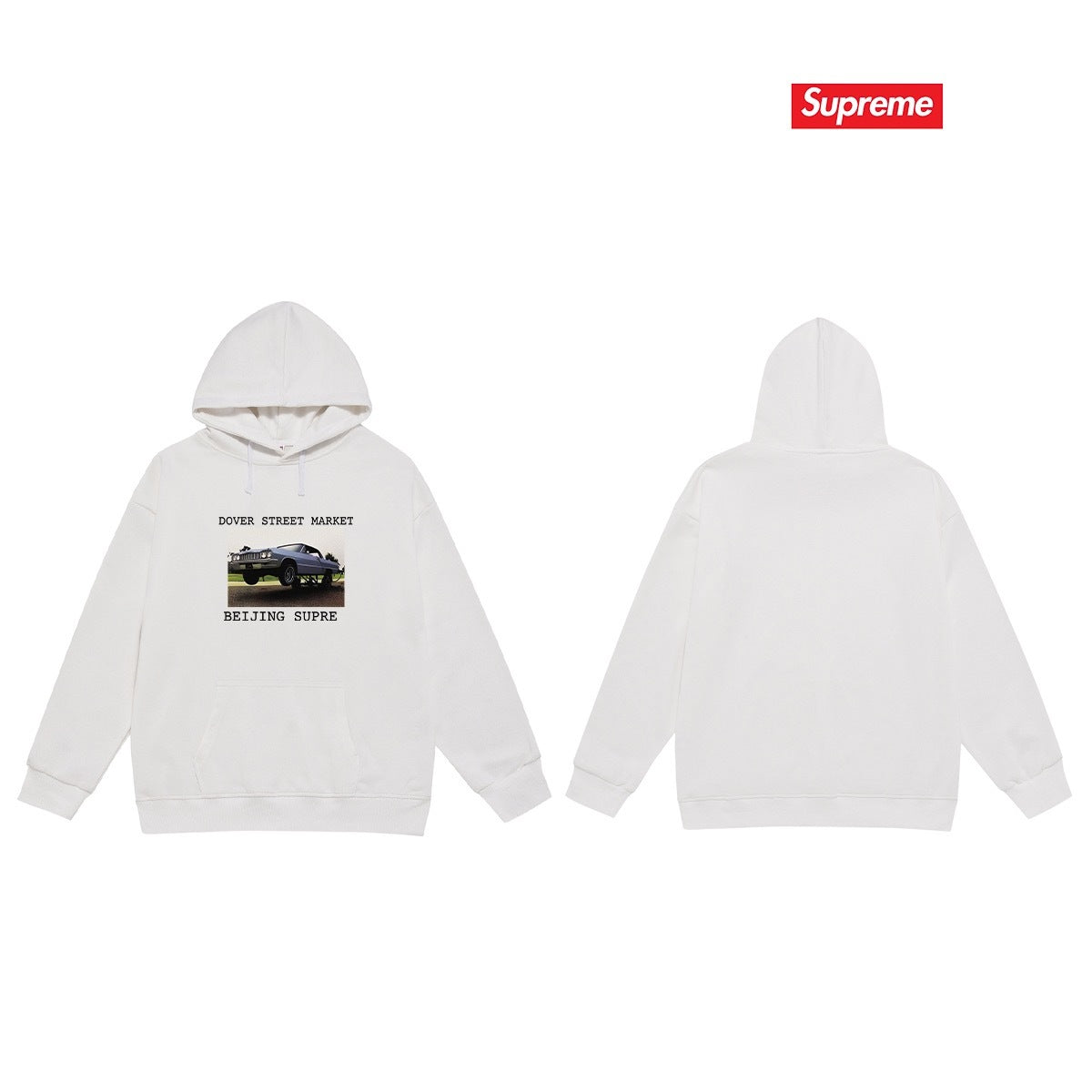Supreme Unisex Casual Hoodie