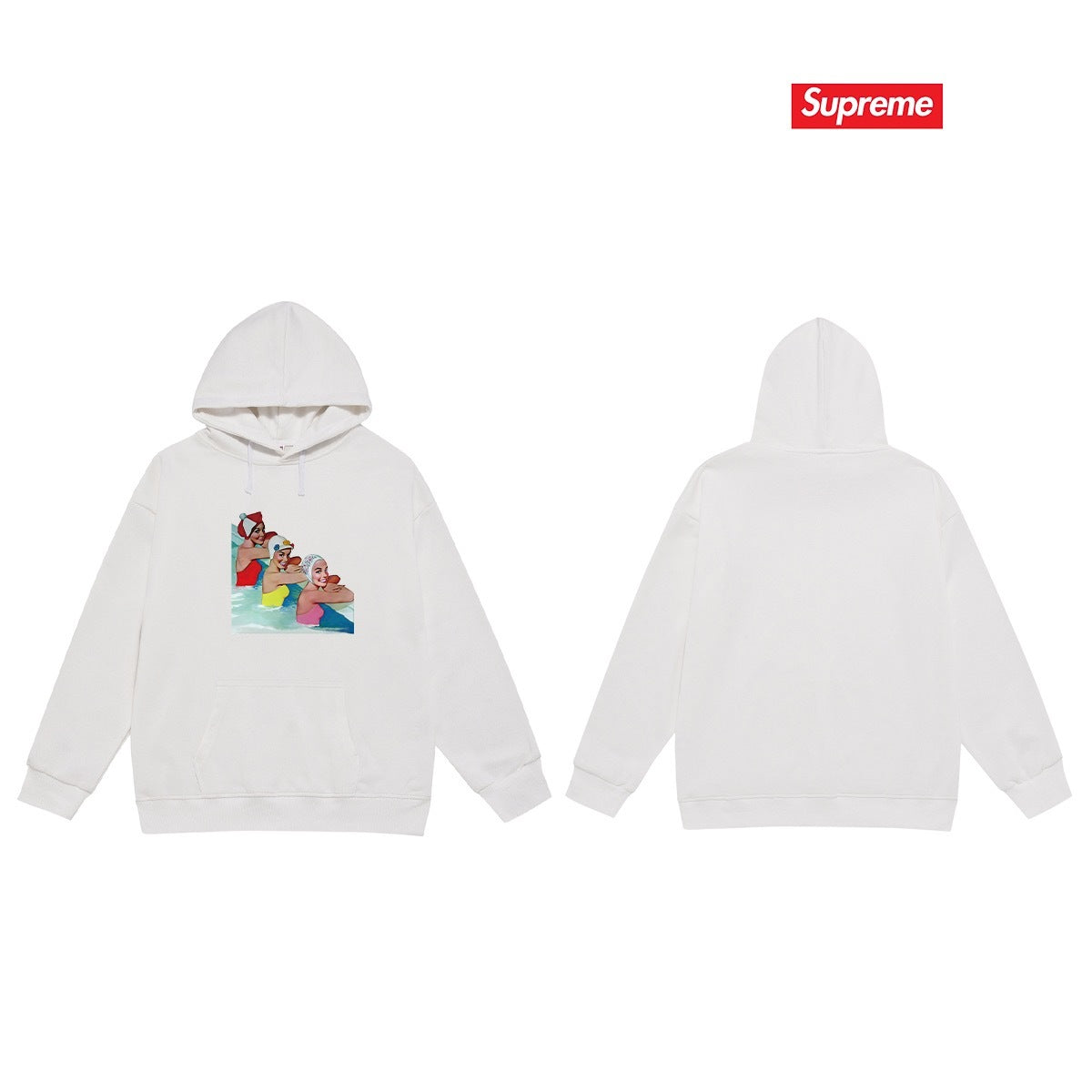 Supreme Unisex Casual Hoodie