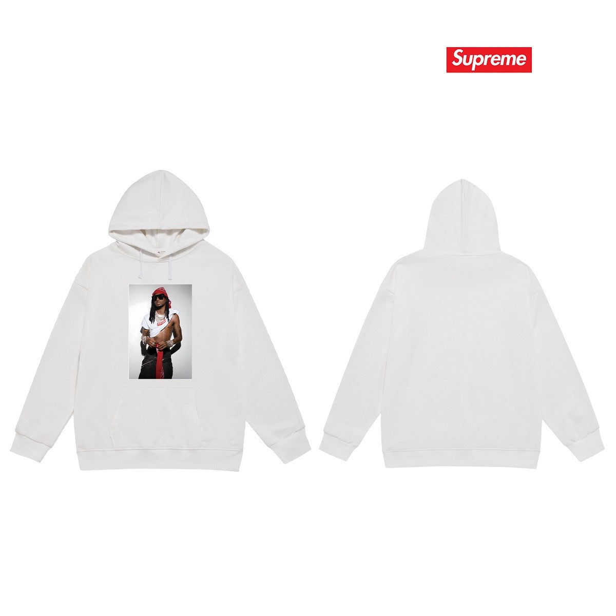 Supreme Unisex Casual Hoodie