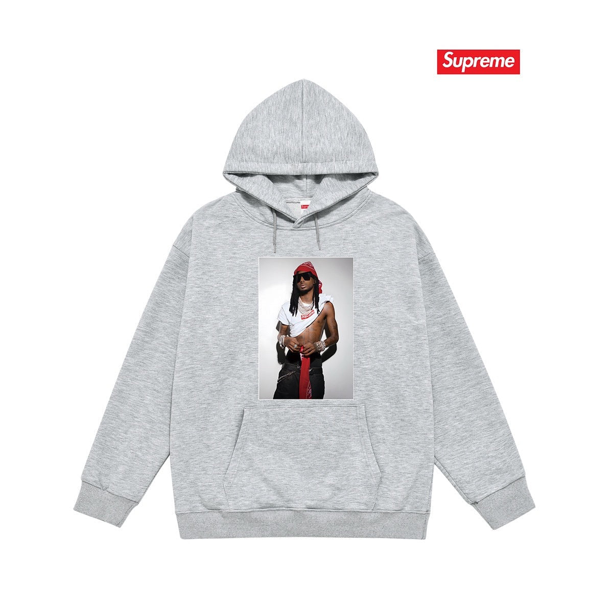Supreme Unisex Casual Hoodie