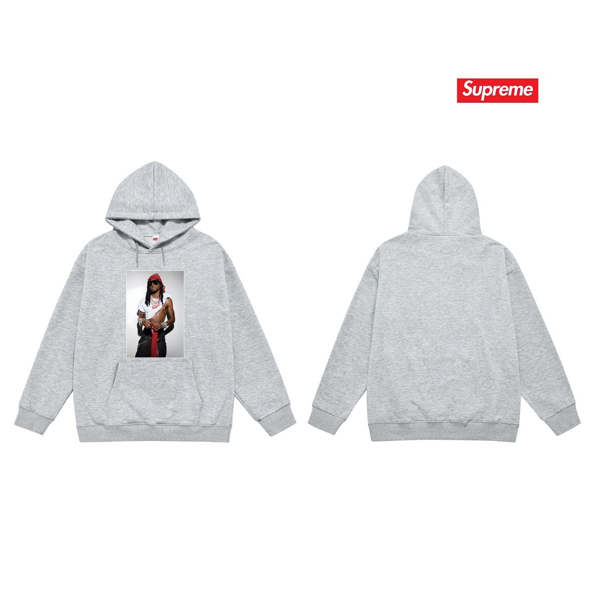 Supreme Unisex Casual Hoodie