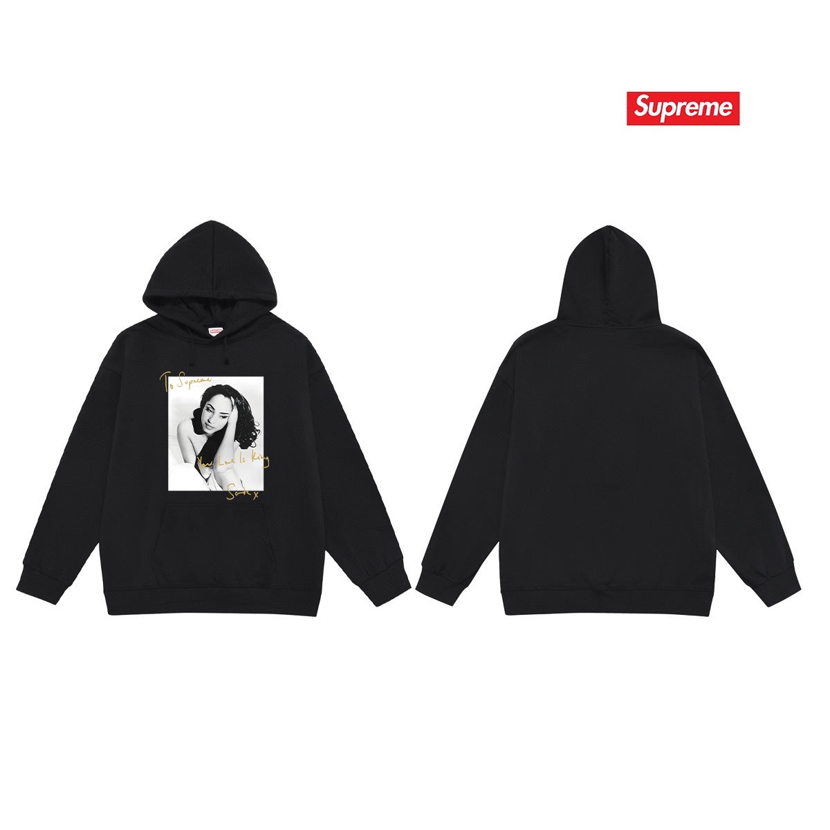 Supreme Unisex Casual Hoodie