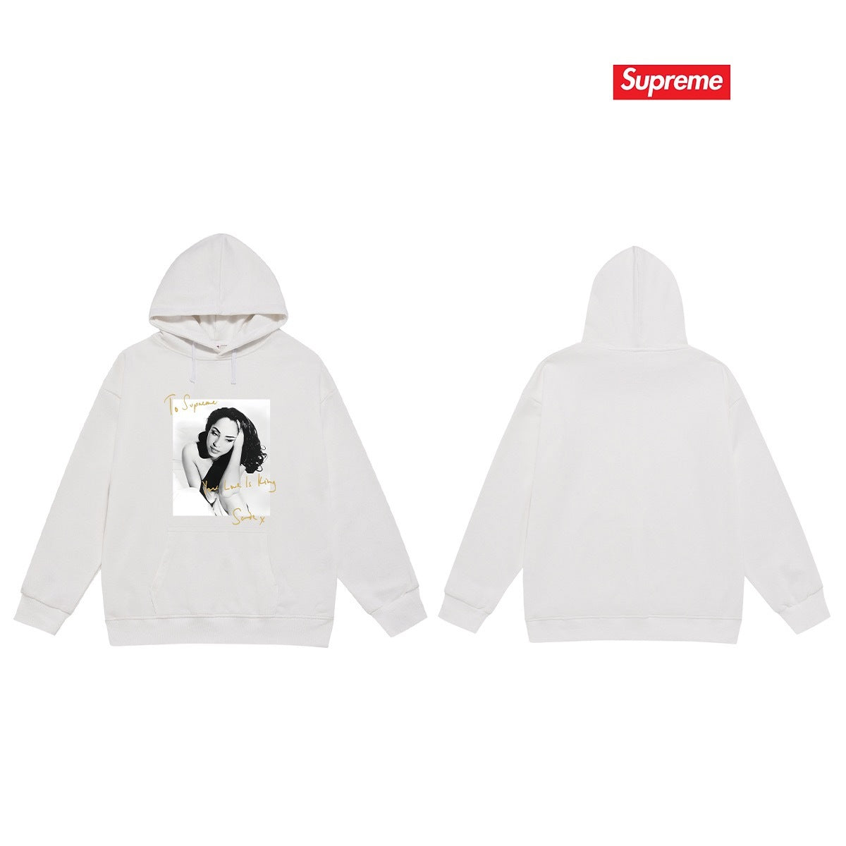 Supreme Unisex Casual Hoodie