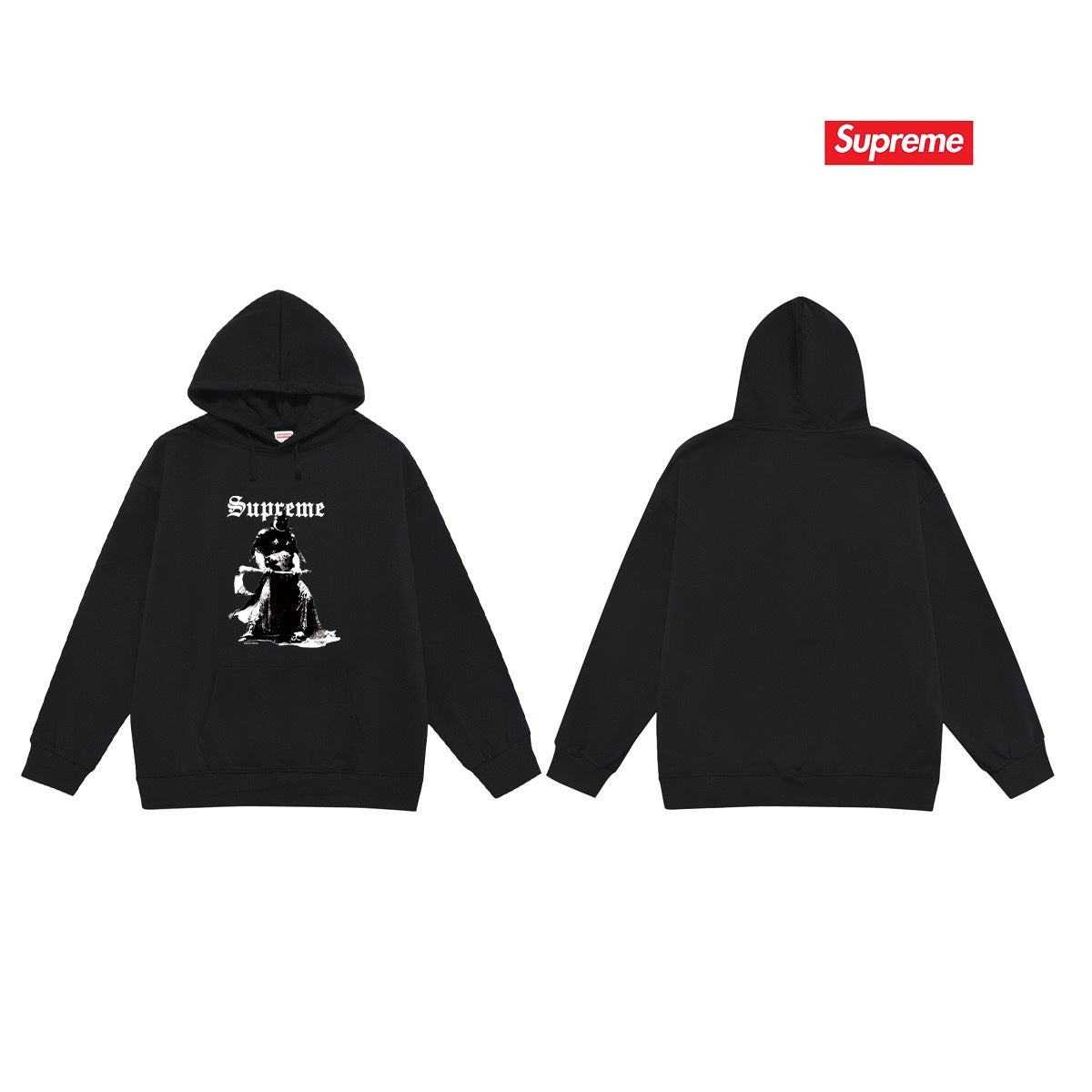Supreme Unisex Casual Hoodie