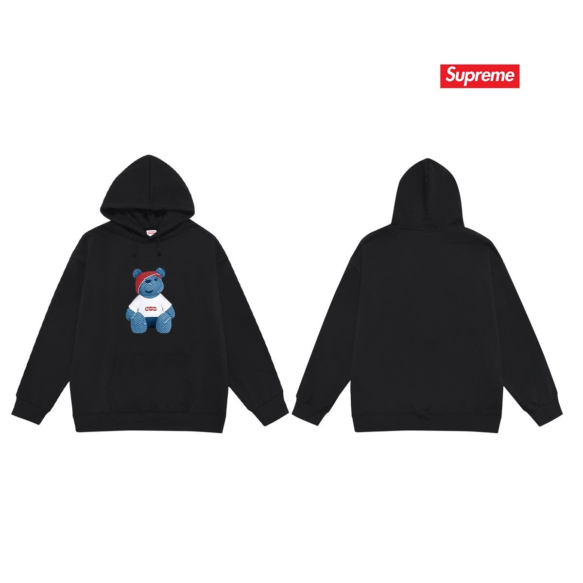 Supreme Unisex Casual Hoodie