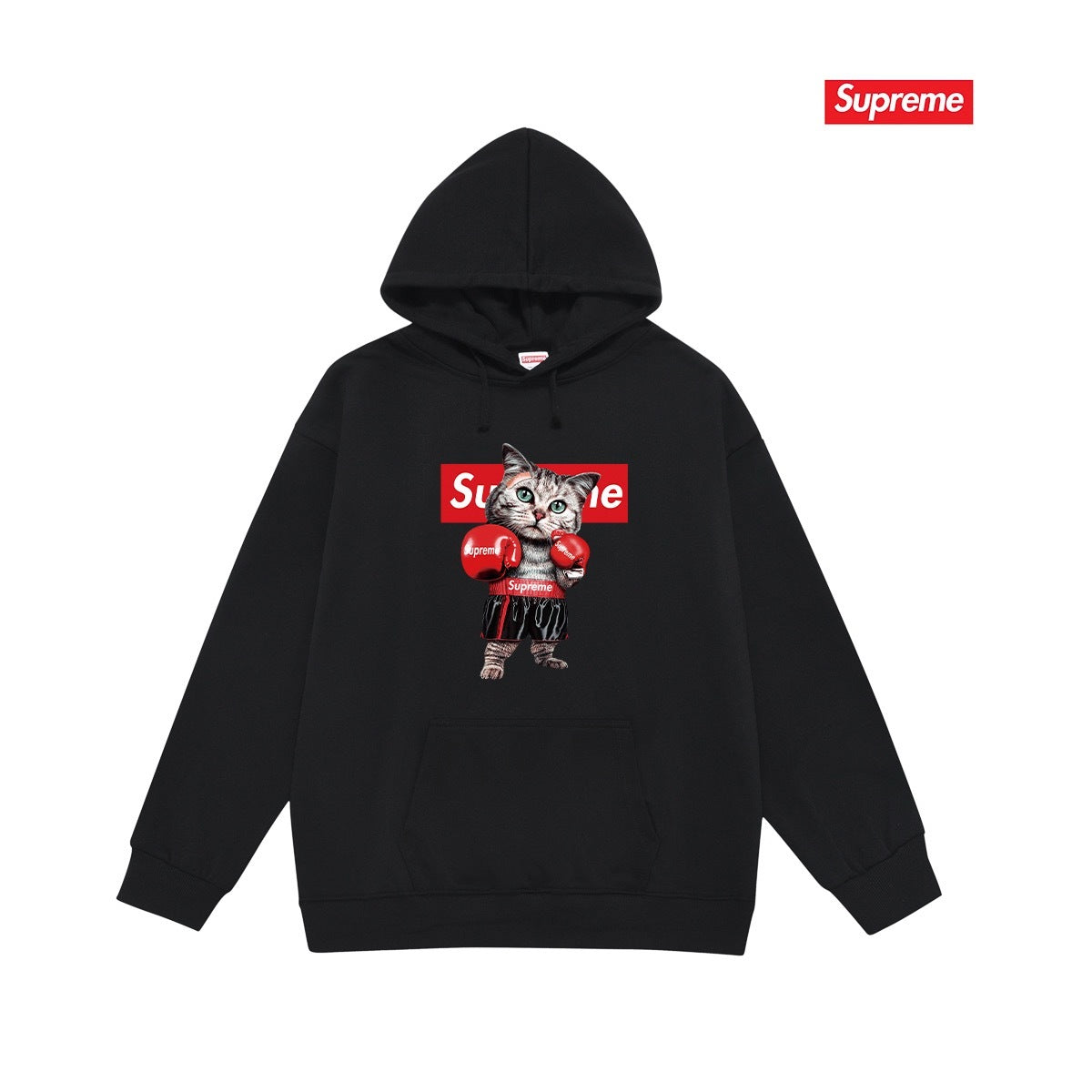 Supreme Unisex Casual Hoodie