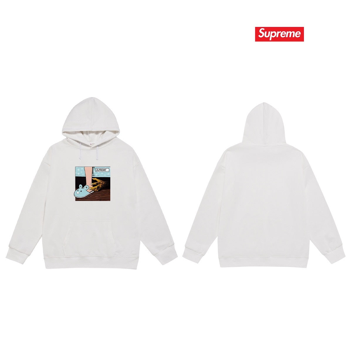 Supreme Unisex Casual Hoodie