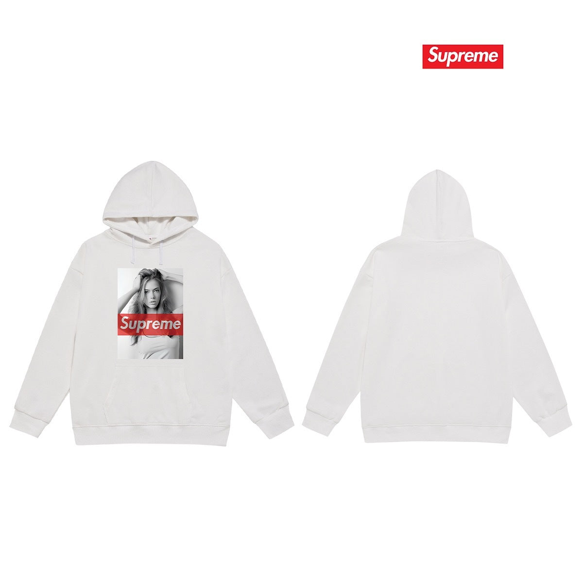Supreme Unisex Casual Hoodie