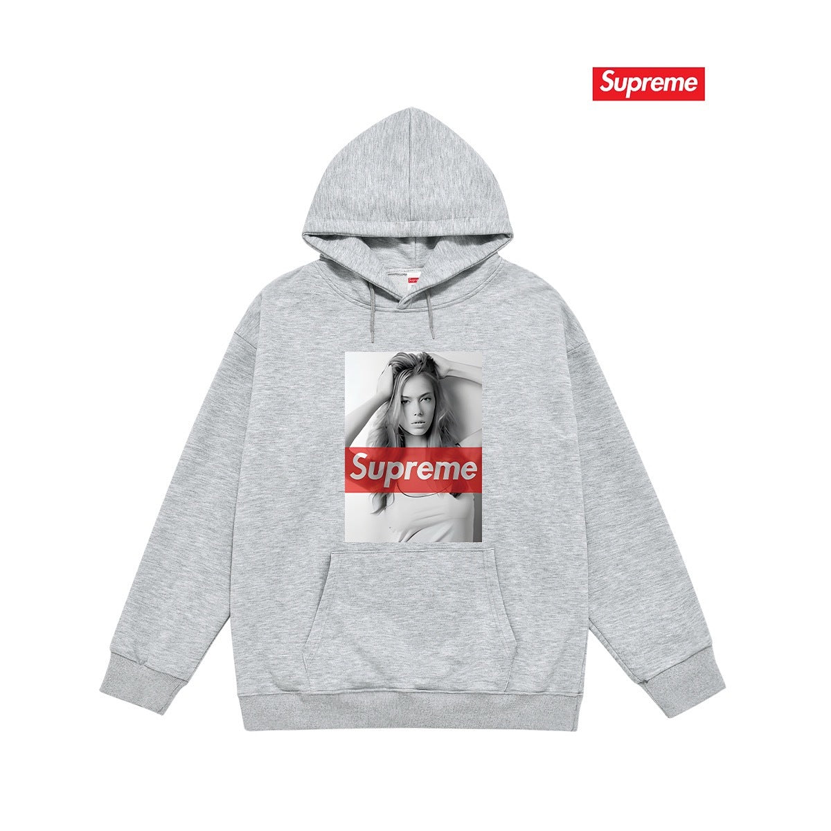 Supreme Unisex Casual Hoodie