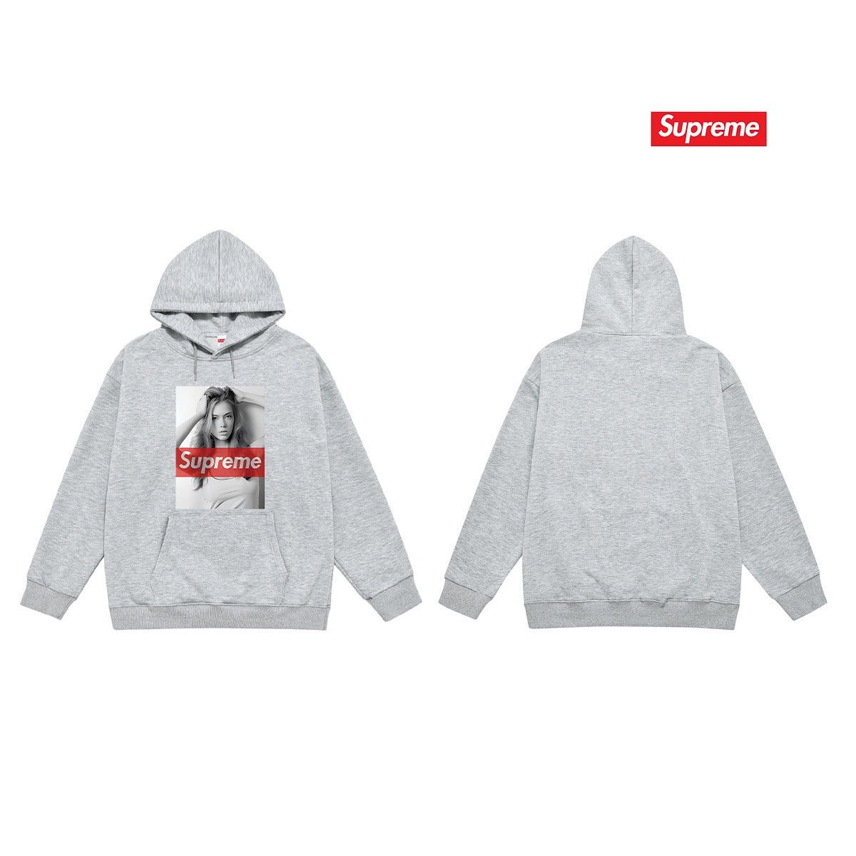 Supreme Unisex Casual Hoodie