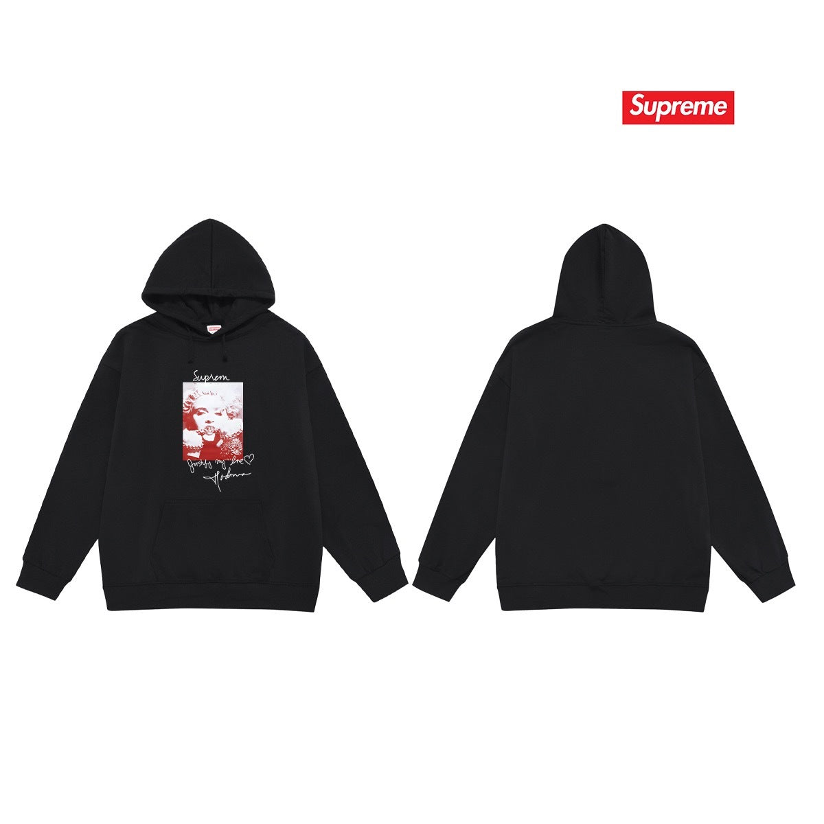 Supreme Unisex Casual Hoodie
