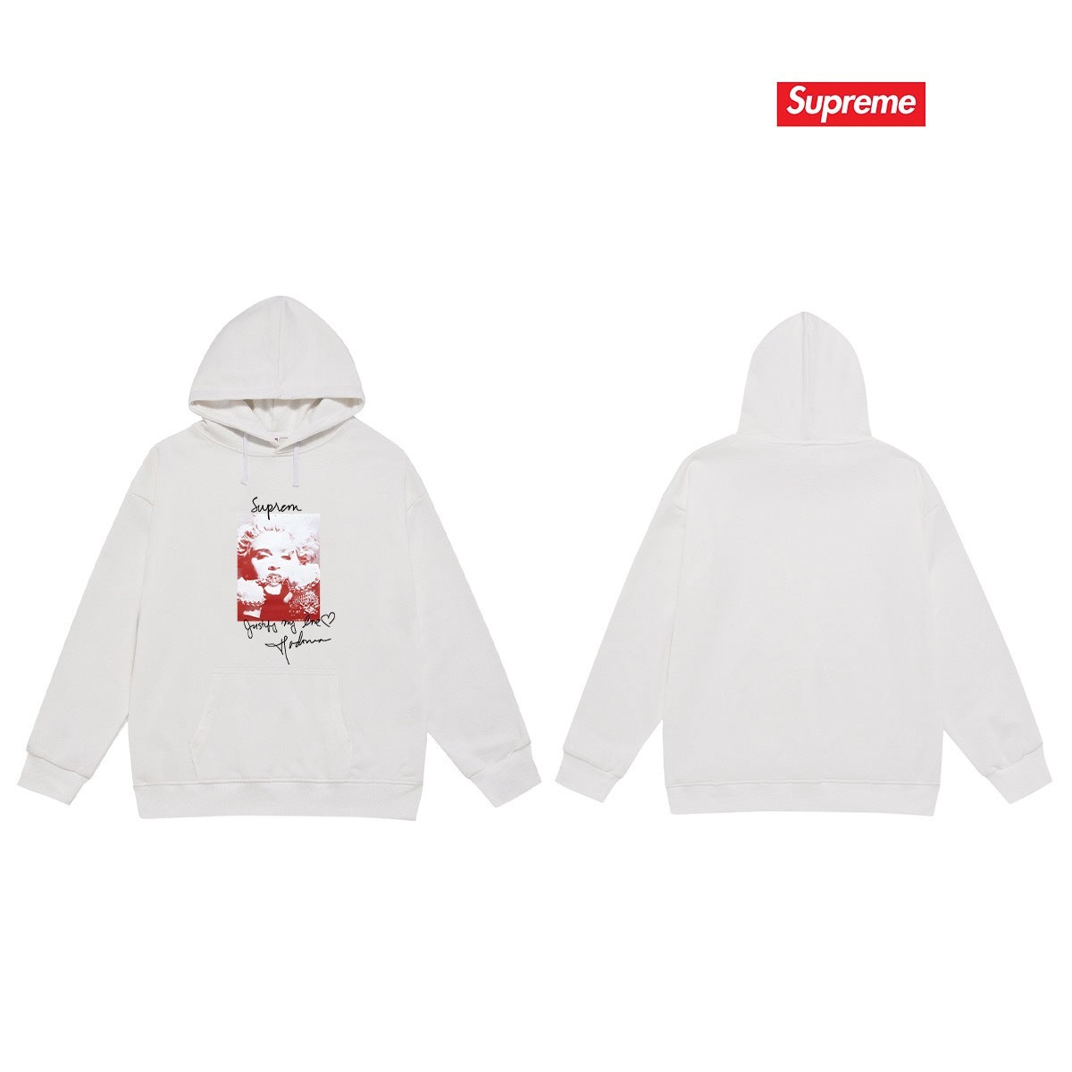 Supreme Unisex Casual Hoodie
