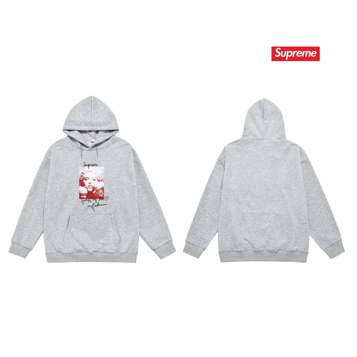 Supreme Unisex Casual Hoodie