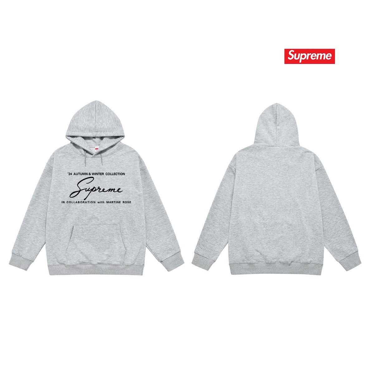 Supreme Unisex Casual Hoodie