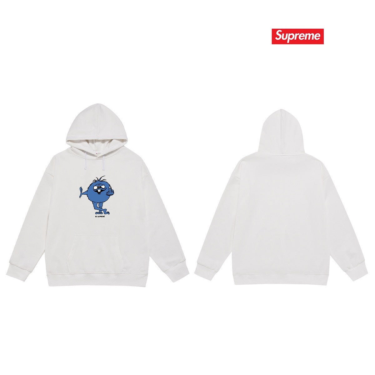Supreme Unisex Casual Hoodie