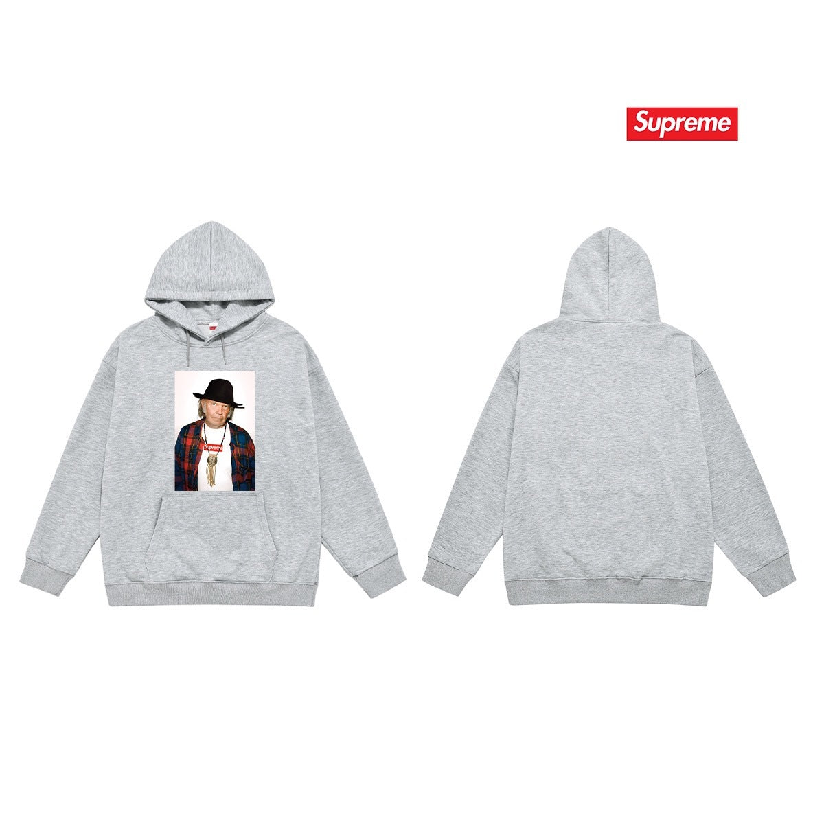 Supreme Unisex Casual Hoodie
