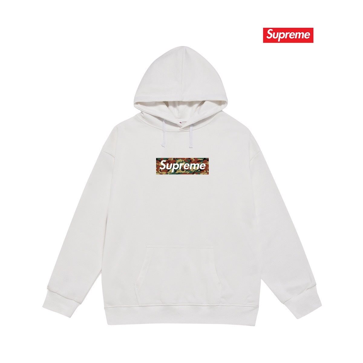 Supreme Unisex Casual Hoodie