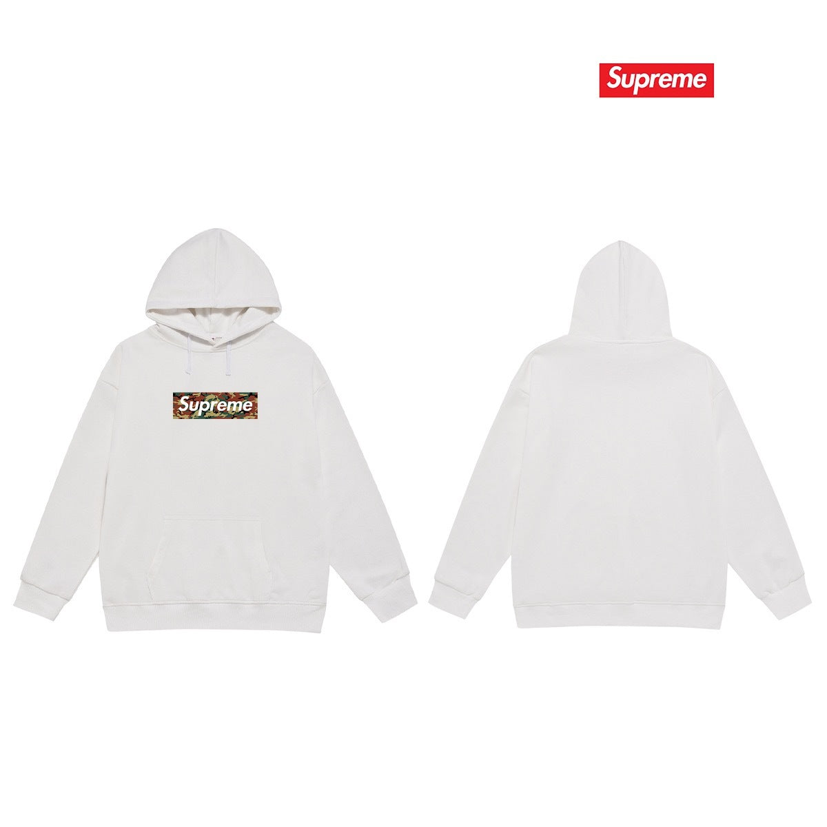 Supreme Unisex Casual Hoodie