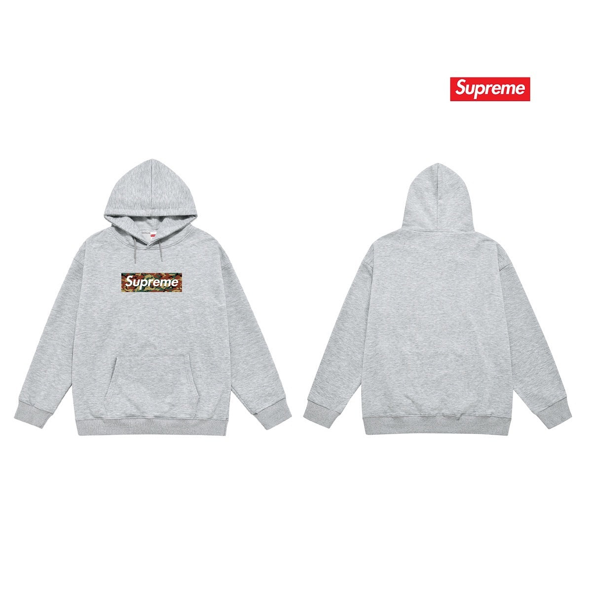 Supreme Unisex Casual Hoodie