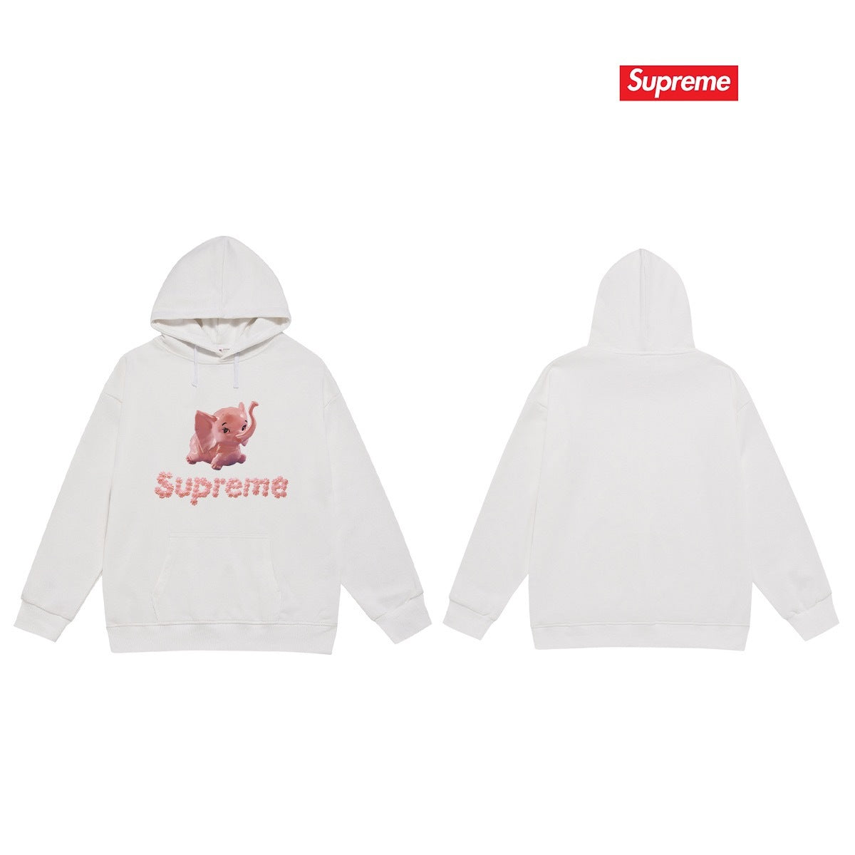 Supreme Unisex Casual Hoodie