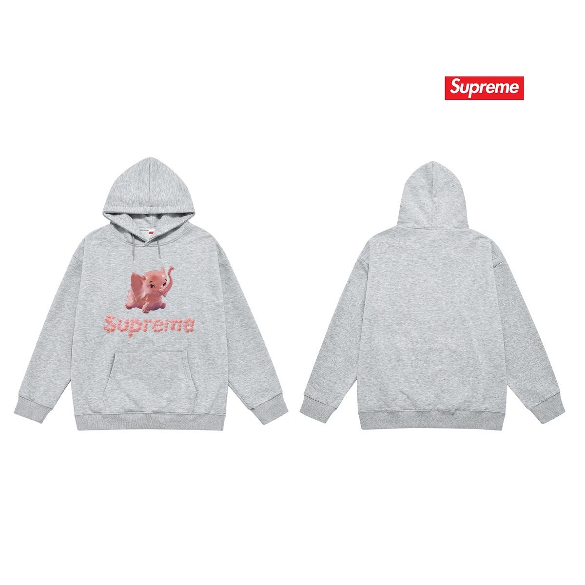 Supreme Unisex Casual Hoodie